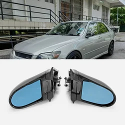 For IS200 Altezza XE10 FRP Carbon Fiber Ganador Style Right Hand Drive Vehicle Glossy Aero View Mirror Repalcement