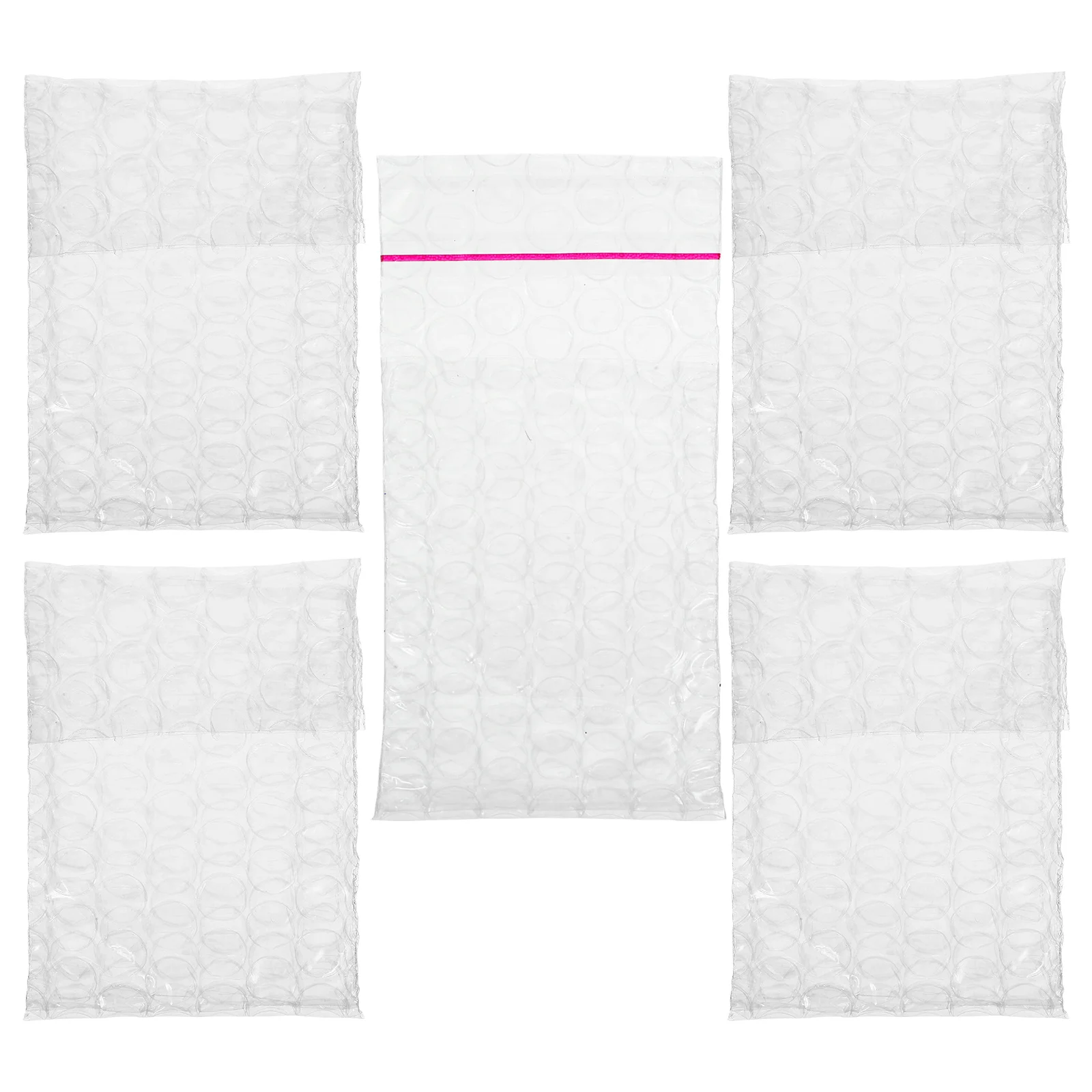 50 buste postali a bolle antiurto 8X10 pollici piccole buste imbottite in plastica per calzini gioielli forniture per imballaggio di spedizione fatte a mano