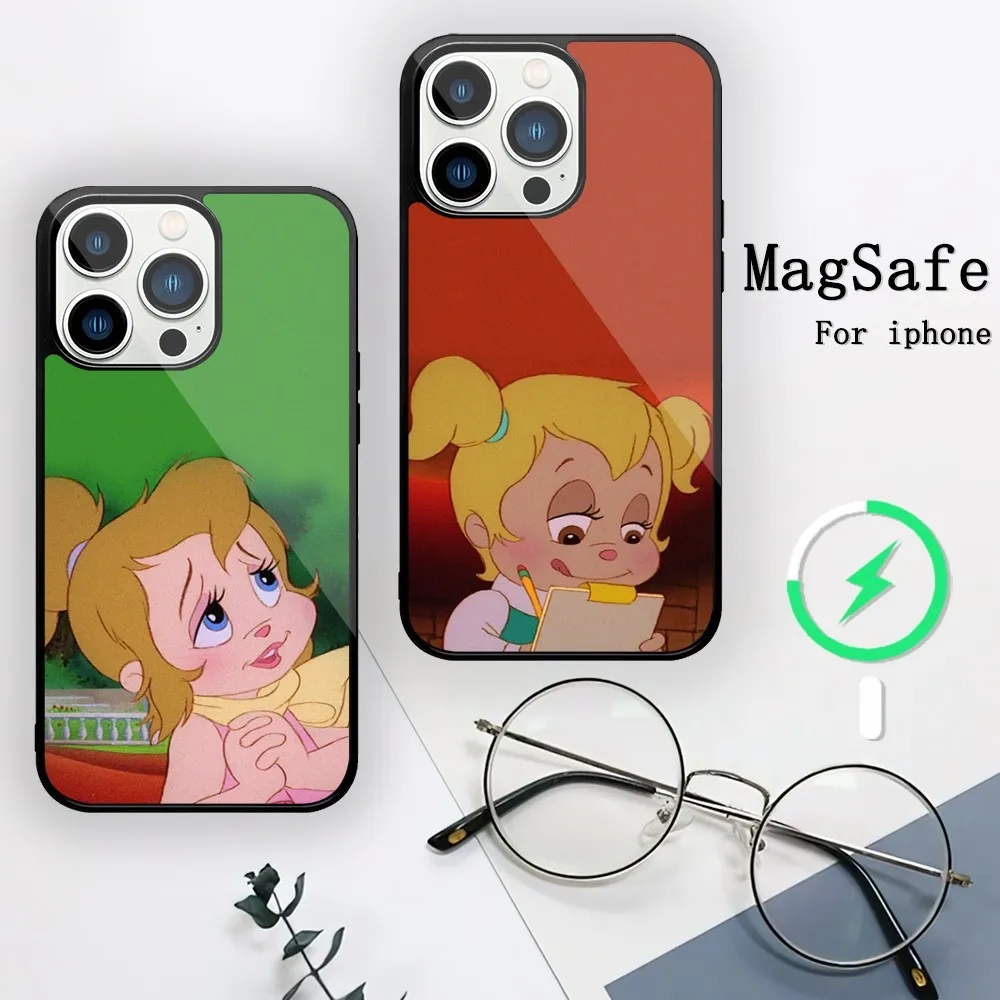 Classic Film The C-Chipmunk Adventure Phone Case For iPhone 11 12 13 14 15 Mini Pro XS Max X S Plus XR Magnetic Attraction Shell