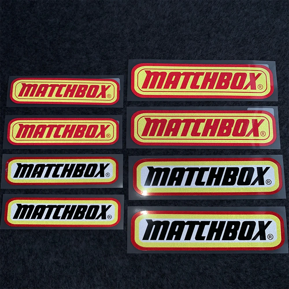 Matchbox Global Matchbox Car and Motorcycle Stickers Creative Waterproof Reflective Scratch Stickers