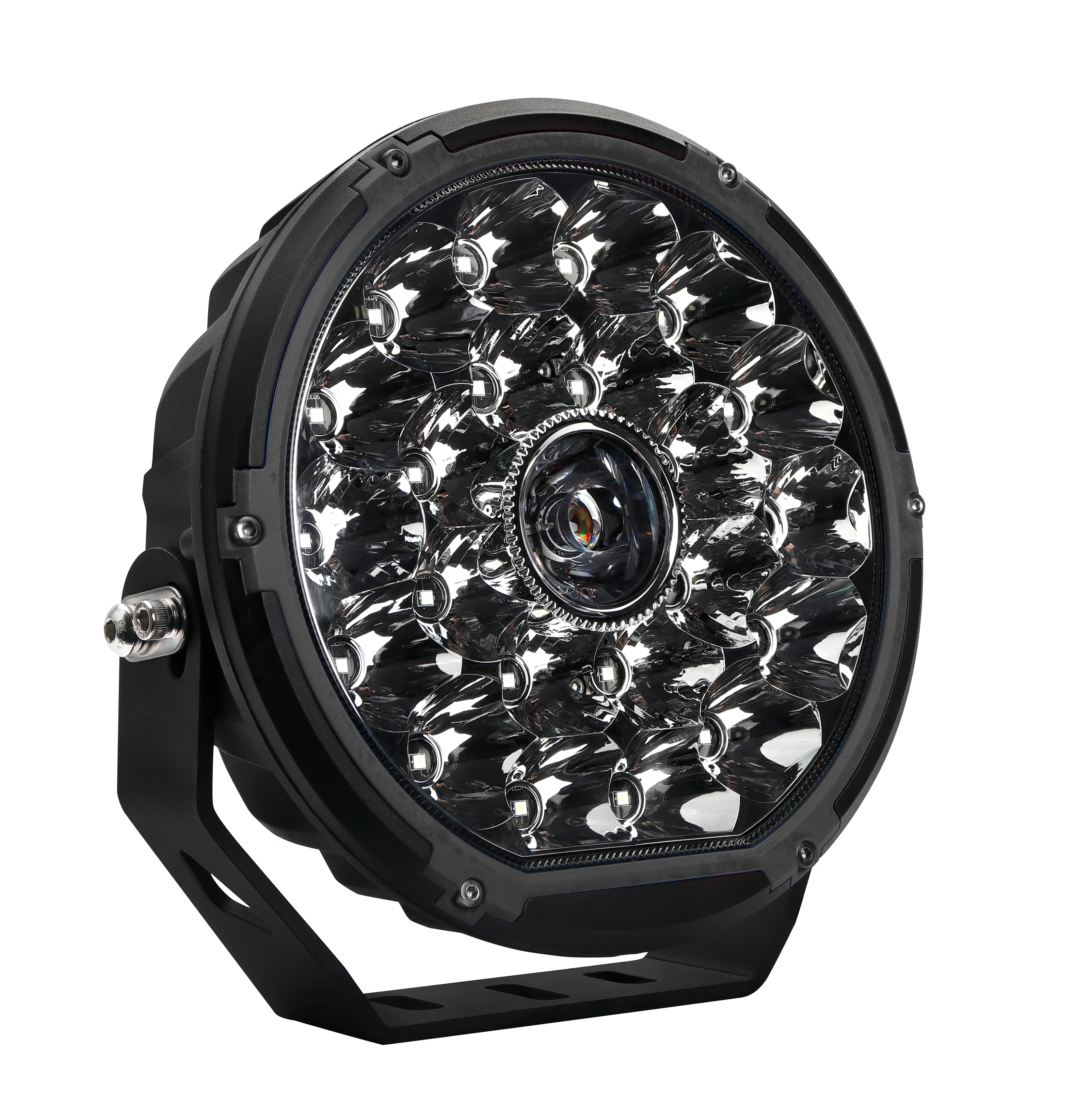 Truck Offroad strobe lights 9inch car led headlight 152W led light car Driving Round spot accessories auto