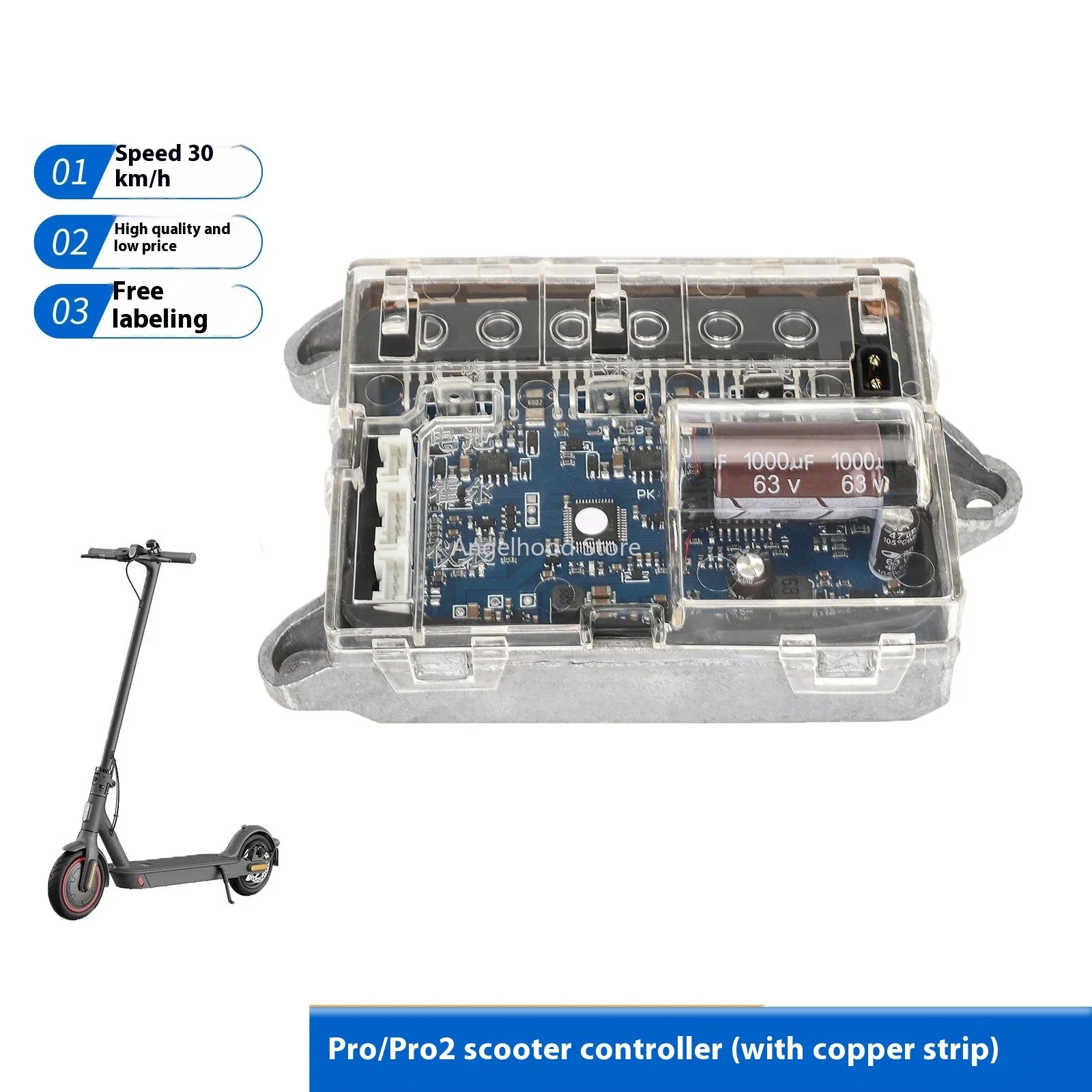 

For Xiaomi Pro/Pro2 Scooter Controller Enhanced Motherboard Control the Speed of The Mainboard Circuit Board By 30 Yards