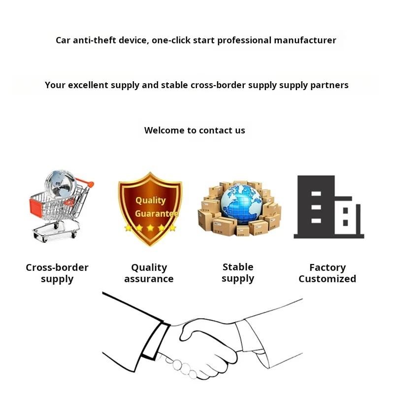 12V Car Universal PKE Comfortable Keyless Entry Modification One Key Start System Anti-theft Device