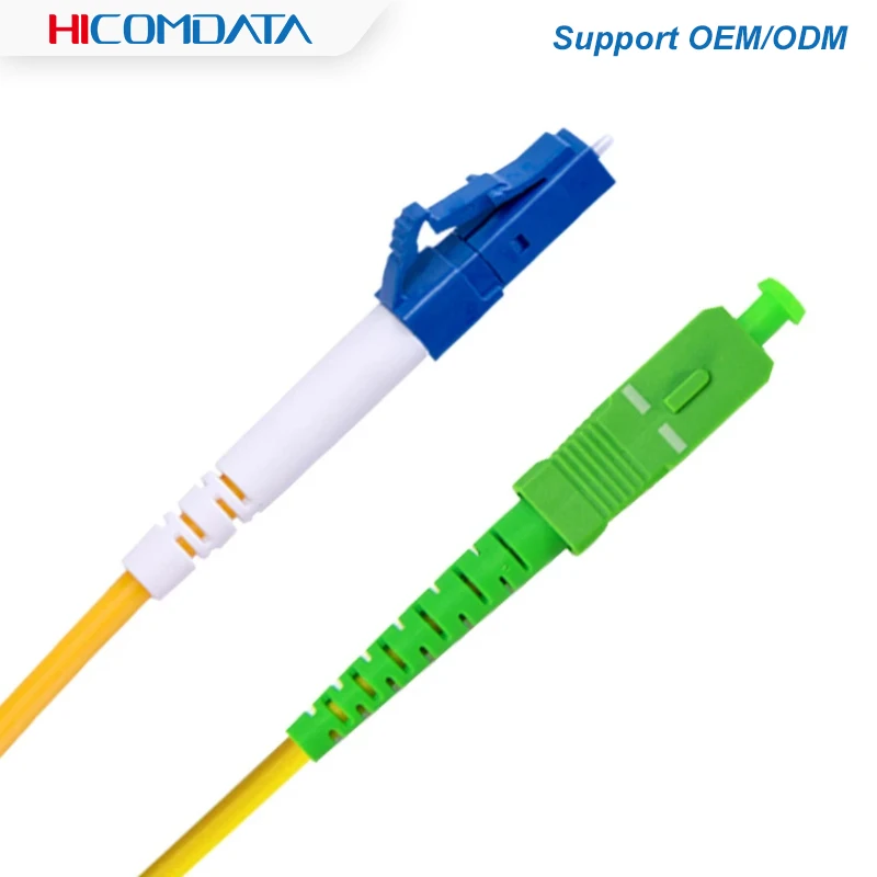 SC/APC-LC/UPC 3M Szimplex egységes mód Izomrost Látási Toldás Telefonzsinór SC-LC 2.0mm 3.0mm FTTH Izomrost Porcika Vezeték 1Ｍ 3M 5M 10M