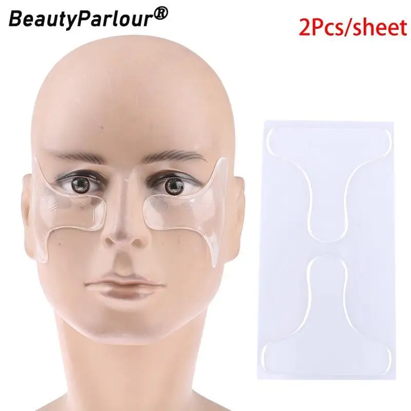 2Pcs/pair Face Lifting Anti Wrinkle Eye Face Pad Silicone Overnight Remove Lines