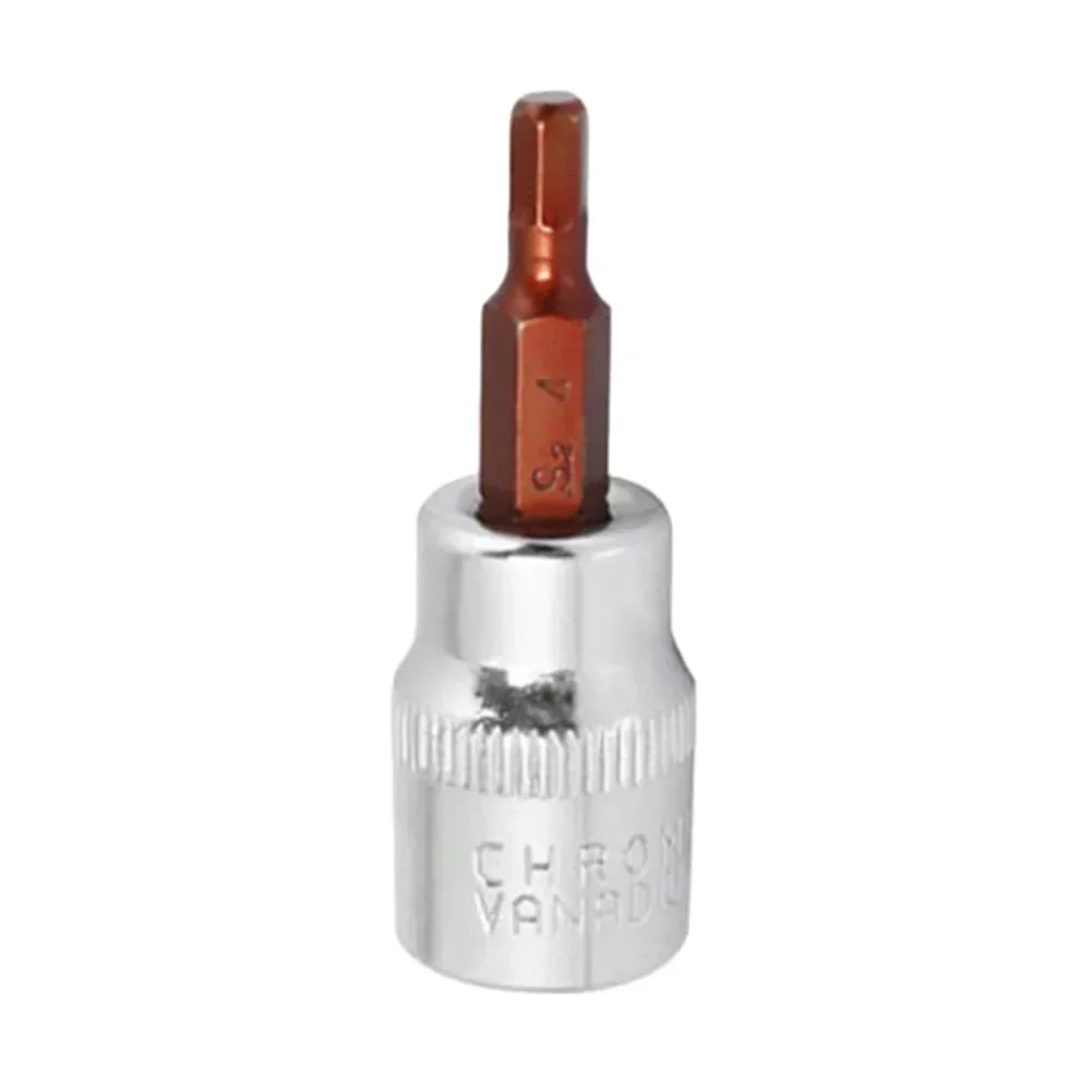 Adapter Inbussleutel Adapter Schroevendraaier Dopsleutel Zilver Geschikte sleutels Adapter Mm Ongeveer Rood