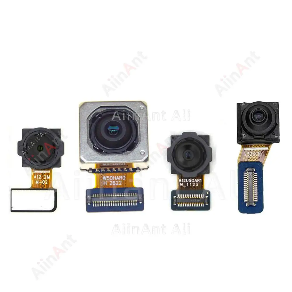 AiinAnt Small Front Selfie Back Macro Depth Wide Main Rear Camera Flex Cable For Samsung Galaxy A24 4G 5G A245F A245