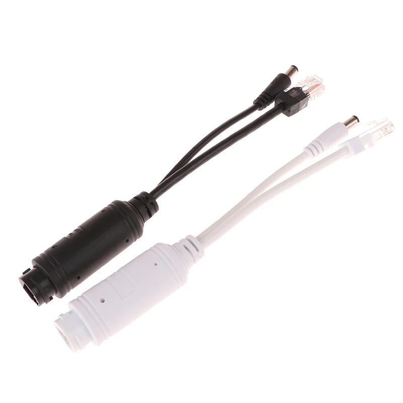 48V To 12V POE Spliter Waterprrof With Video And Power Adapter Cable Supply Module Injector For IP Camera Extender