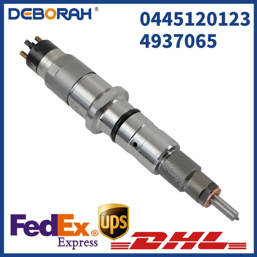 

Common Rail Injector Assembly 0445120123 4937065 Injector Nozzle for Cummins ISBe Dongfeng Kamaz