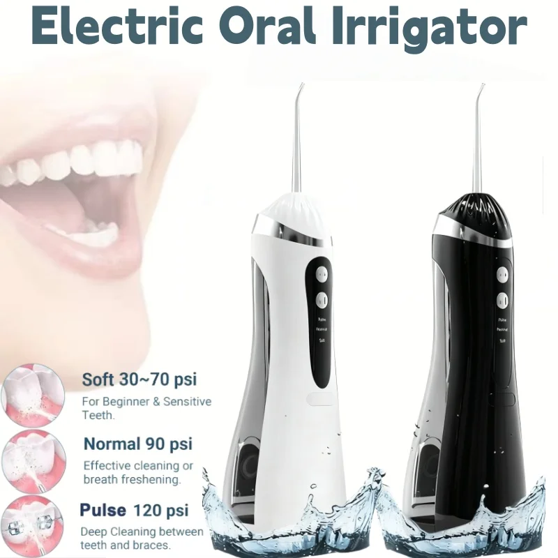 

Portable Smart Electric Tooth Cleaner Oral Irrigator Ipx7 Waterproof Mouthwash Machines Dental Floss Flosser Dental Teeth Flushe