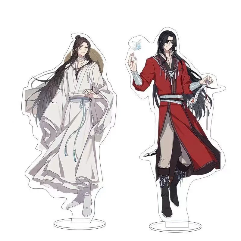 Anime Heavenly Official Blessing Acrylic Standee Figure Xie Lian Hua Cheng Standing Sign Model Signboard Desktop Decoration