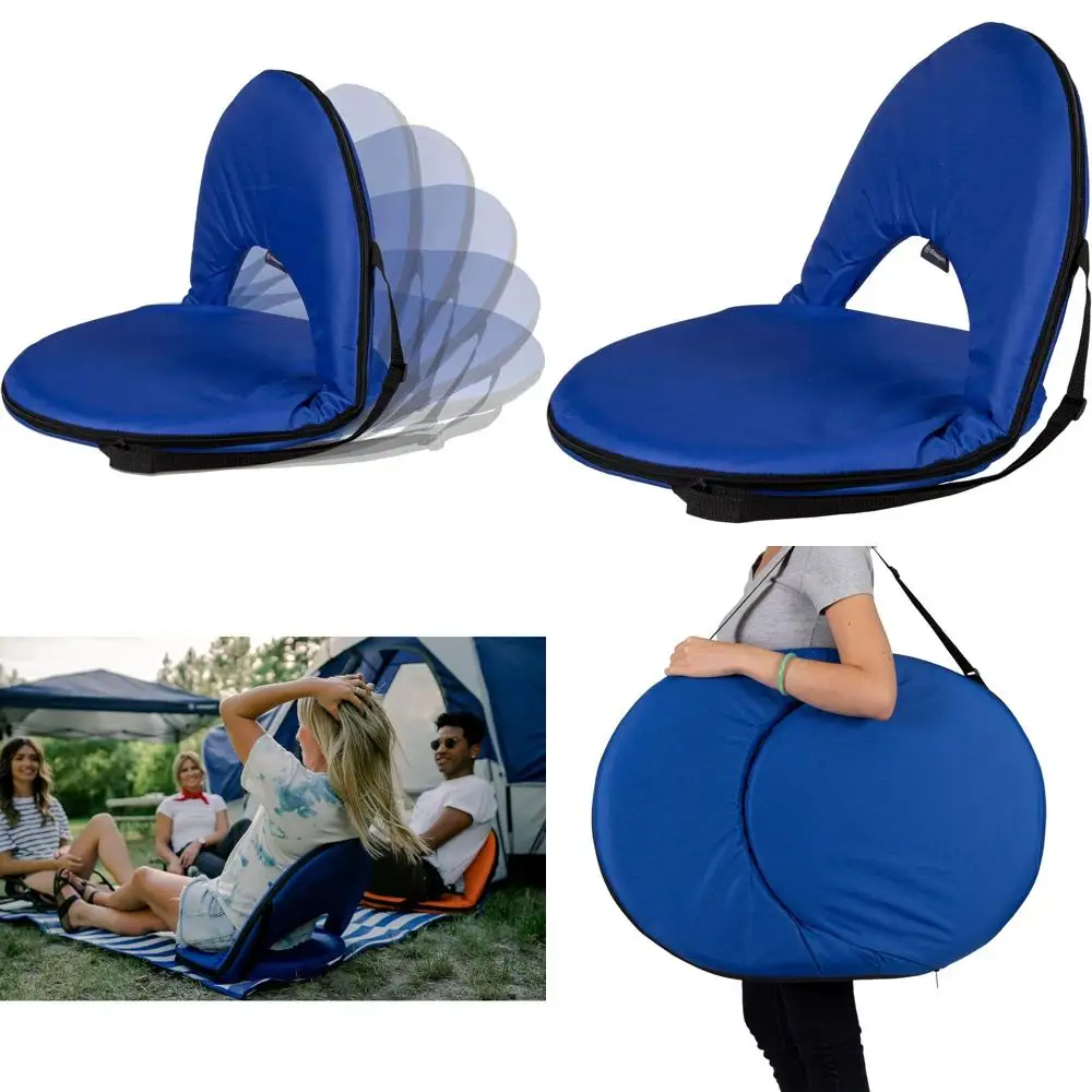 

Polyester Reclining Portable Seat - Go Anywhere Chair