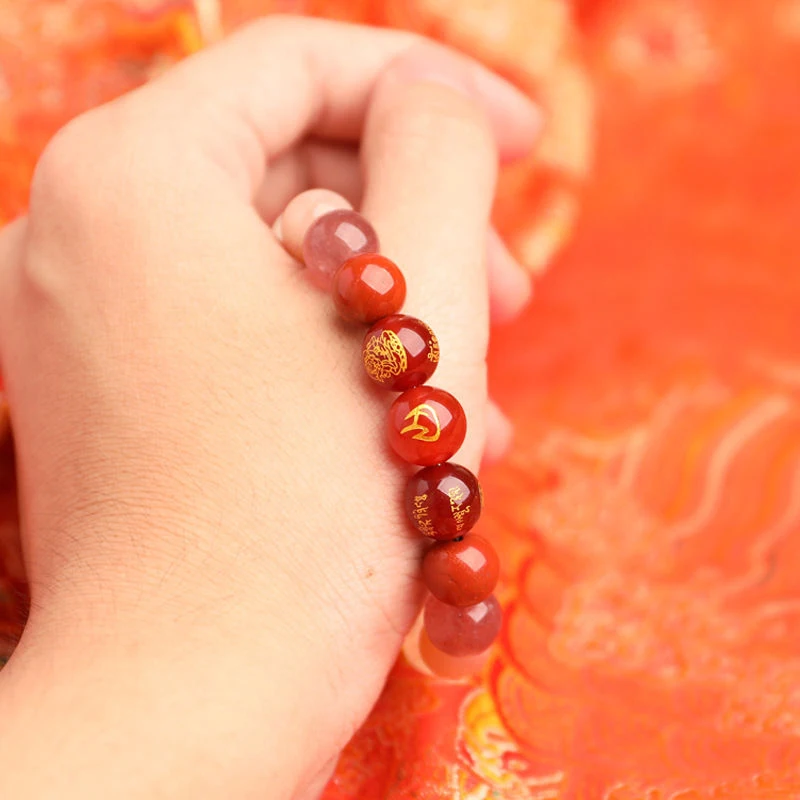 Elements : Metal, Earth, Fire, Wood,, and Multi-Attribute Five-Fortune God Bracelet