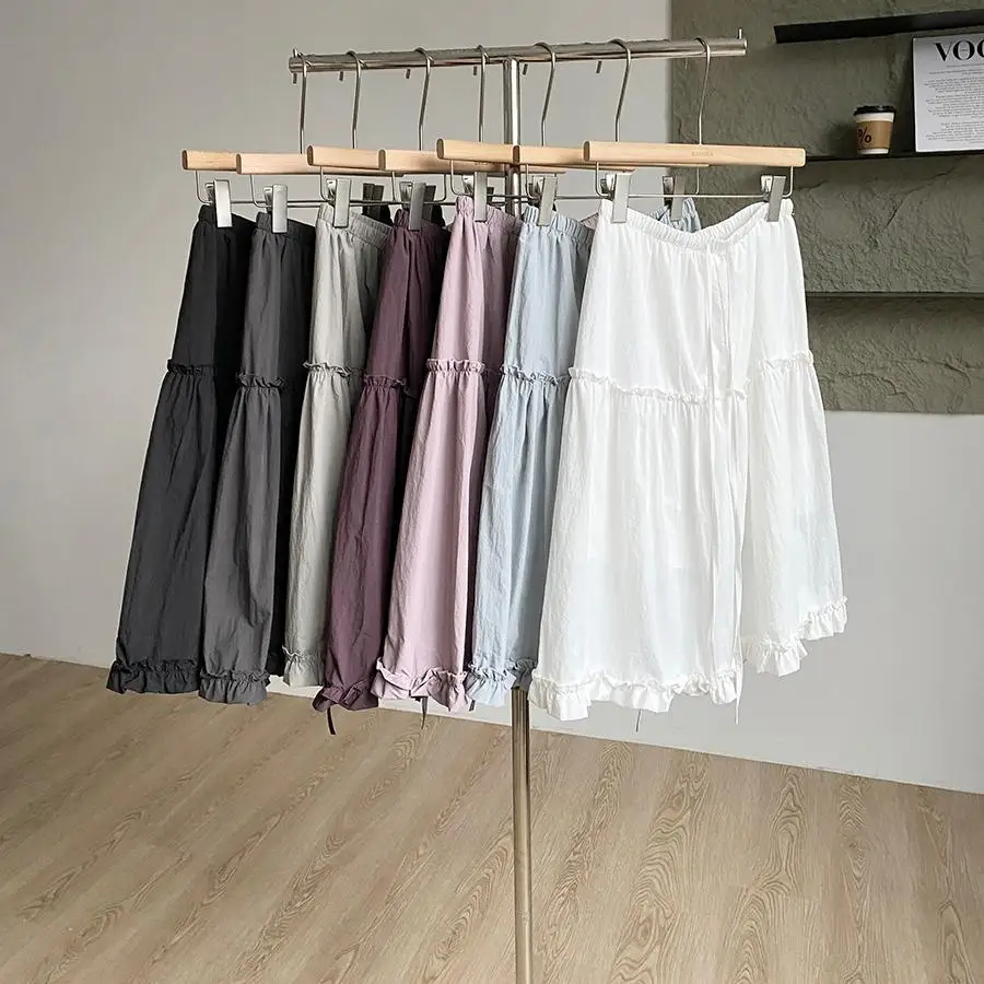 Slimming High Waist Minimalist Style Short Skirt Women Faionable Versatile Ort Skirt Anti-Light Walking Commute Sle A-Line Skirt