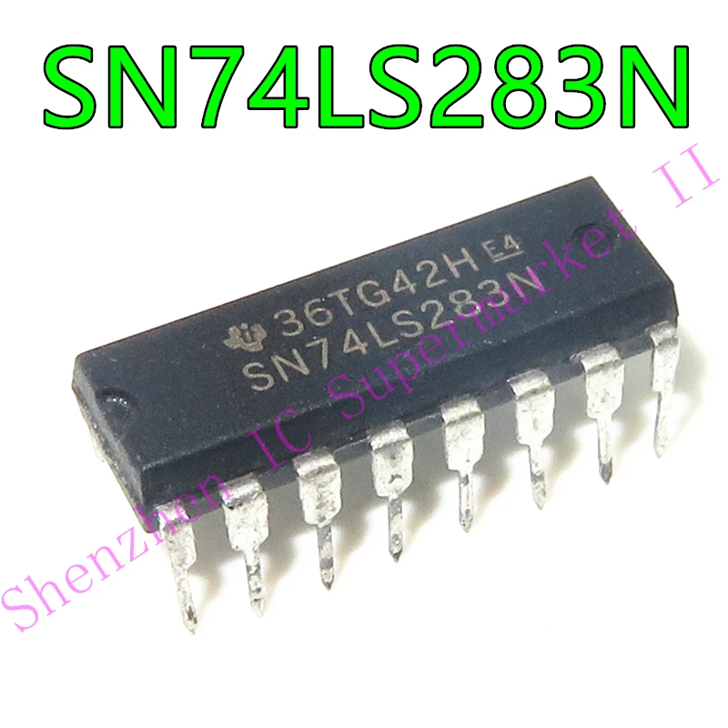 1PCS HD74LS283P DIP-16 74LS283 DIP16 SN74LS283N DIP DM74LS283N new and original IC