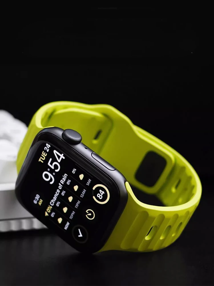

Спортивный ремешок для Apple Watch Band 44 мм 49 мм 45 мм 42 мм 46 мм 41 40 аксессуары correa браслет Серия 9 10 11 8 7 6 5 4 se ultra 3