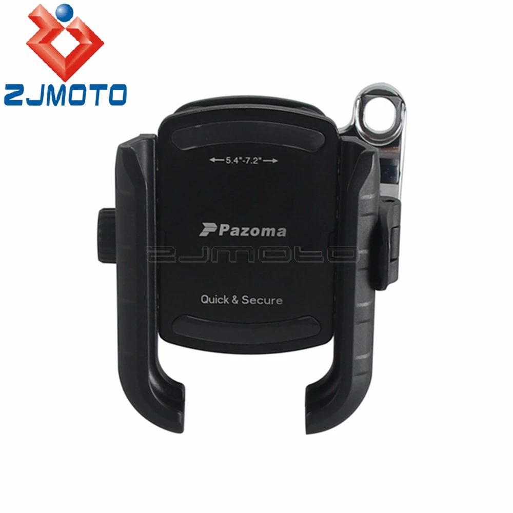 360 °   Penyangga Ponsel dengan Peredam Guncangan untuk Setang Harley VRSC Sportster Dyna Softail Touring 2000 ke atas XR 750 1000 1200 08-13