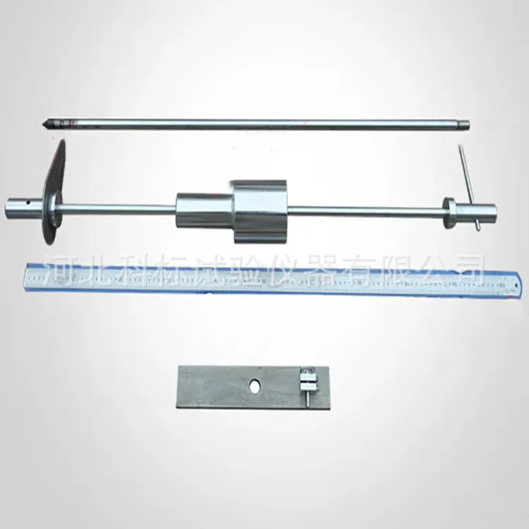 

Dynamic cone penetrometer DCP penetration instrument with 3 cone heads European standard