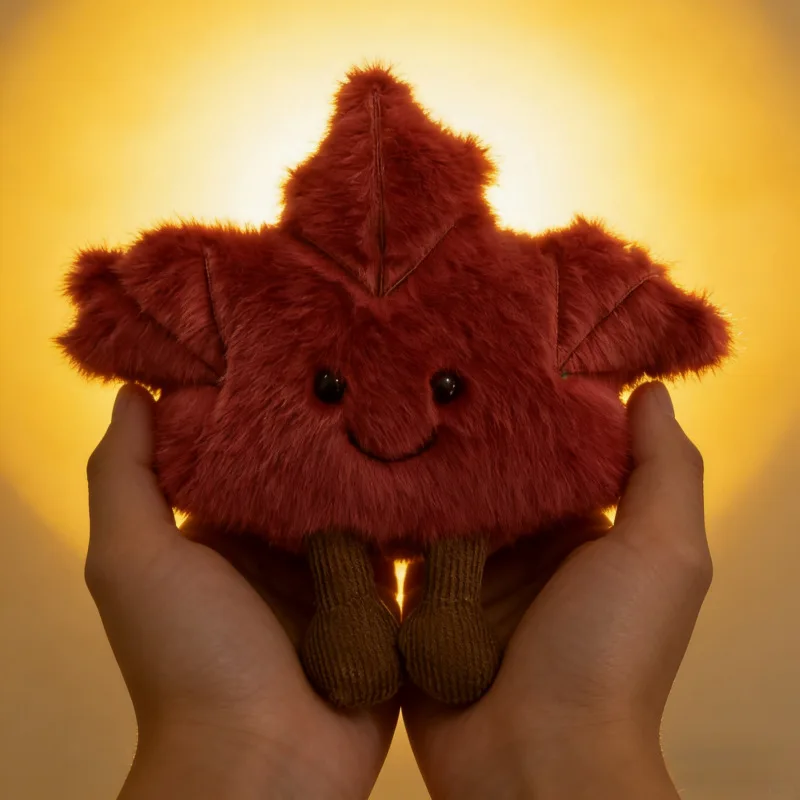 Nowy breloczek do kluczy z pluszową zabawką Jellycat Canada Maple Leaf, uroczy dodatek do torby