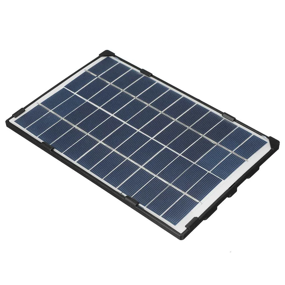 15W 12V  Solar Battery Charger Panel Polycrystalline Solar Cell Plate Solar Charger Suitable For Garden Light RV