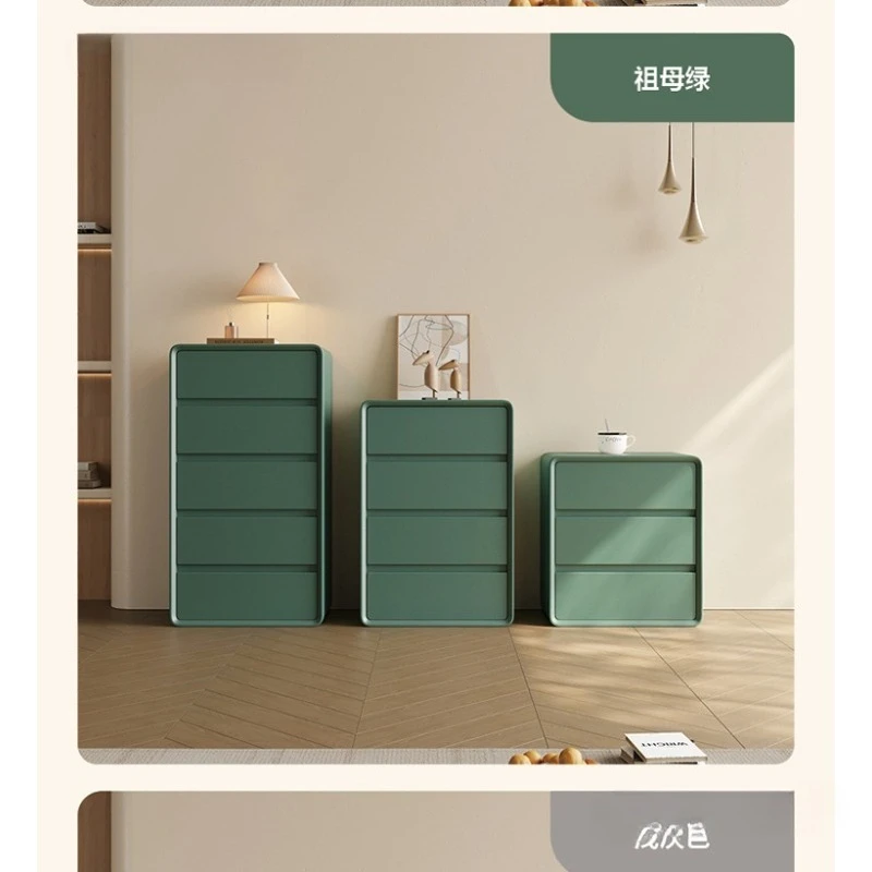 Комод для гостиной, чистый белый ящик, два крема, простой современный шкаф для хранения, шкаф для спальни, три или четыре