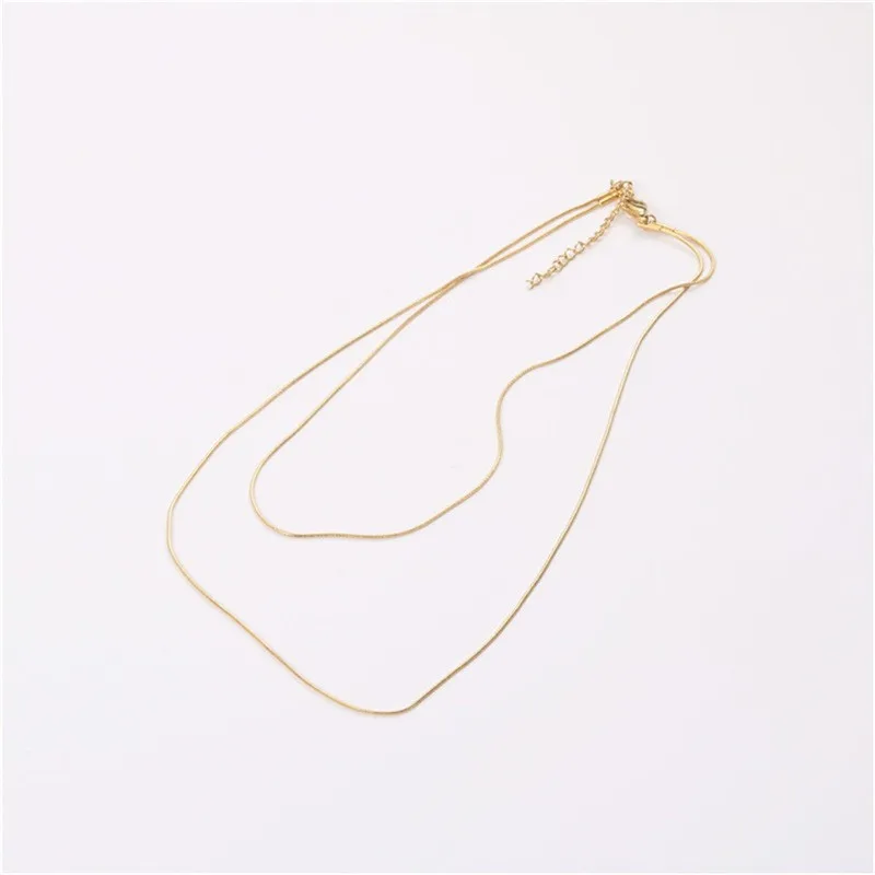 Women Necklace Chain Choker Necklaces Thin Chain On The Neck Minimalist Pendant Jewelry 2022 Chocker Collar For Girl