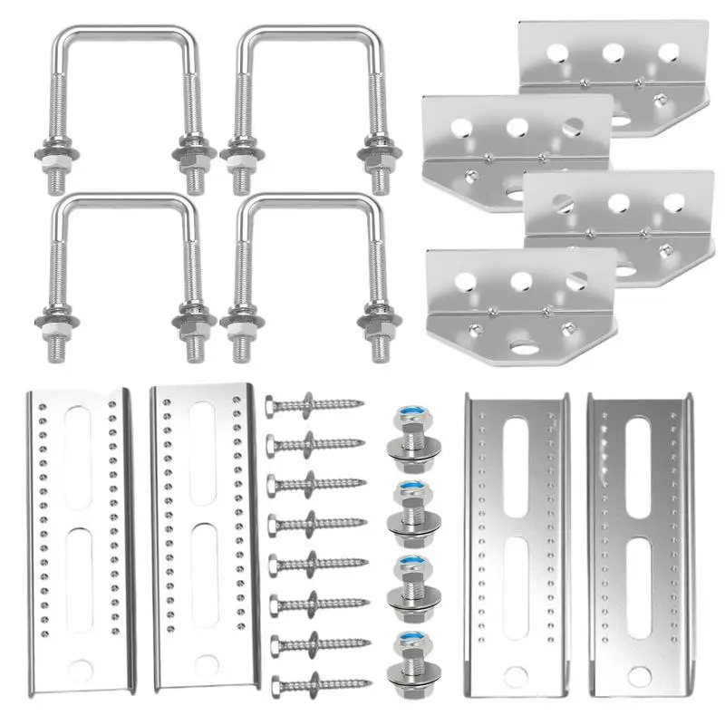 

Small Boat Trailer Jetski Trailer Bunk Brackets 8 Inch Boat Trailer Double Bracket Kit With Hardware Swivel Top Bunk Bracket Kit