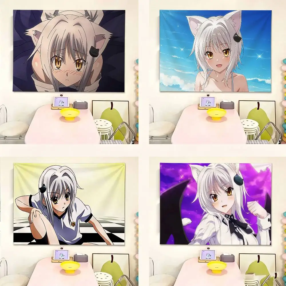 T-Toujou Koneko High School DxD   Flags Suitable For Party Club Outdoor Interior Wall Decoration Banner Fans Gift