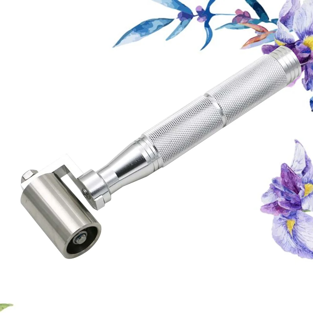 40 مللي متر الفولاذ المقاوم للصدأ تحمل خلفية التماس الأسطوانة أداة الضغط المعدني للديكور المنزل Diy بها بنفسك الحرفية جدار إصلاح السلس #3