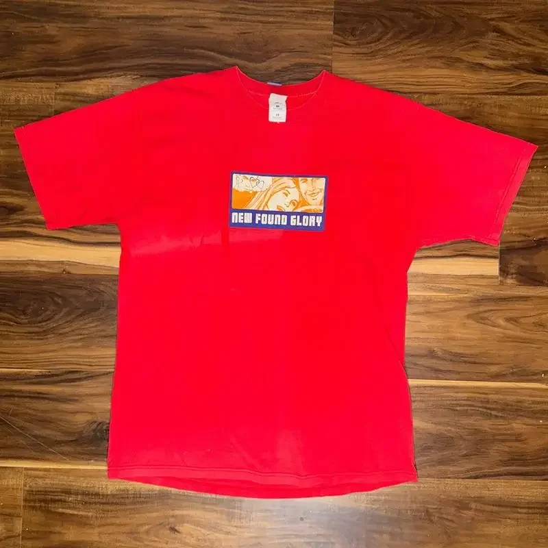 Vintage New Found Glory T Shirt XL Drive Thru Records Early 2000s Pop Punk