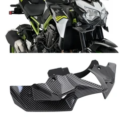 For Kawasaki Z900 2020 2021 2022 2023 Carbon fiber Motorcycle Z 900 Naked Front Spoiler Winglet Aerodynamic Wing Kit Spoiler