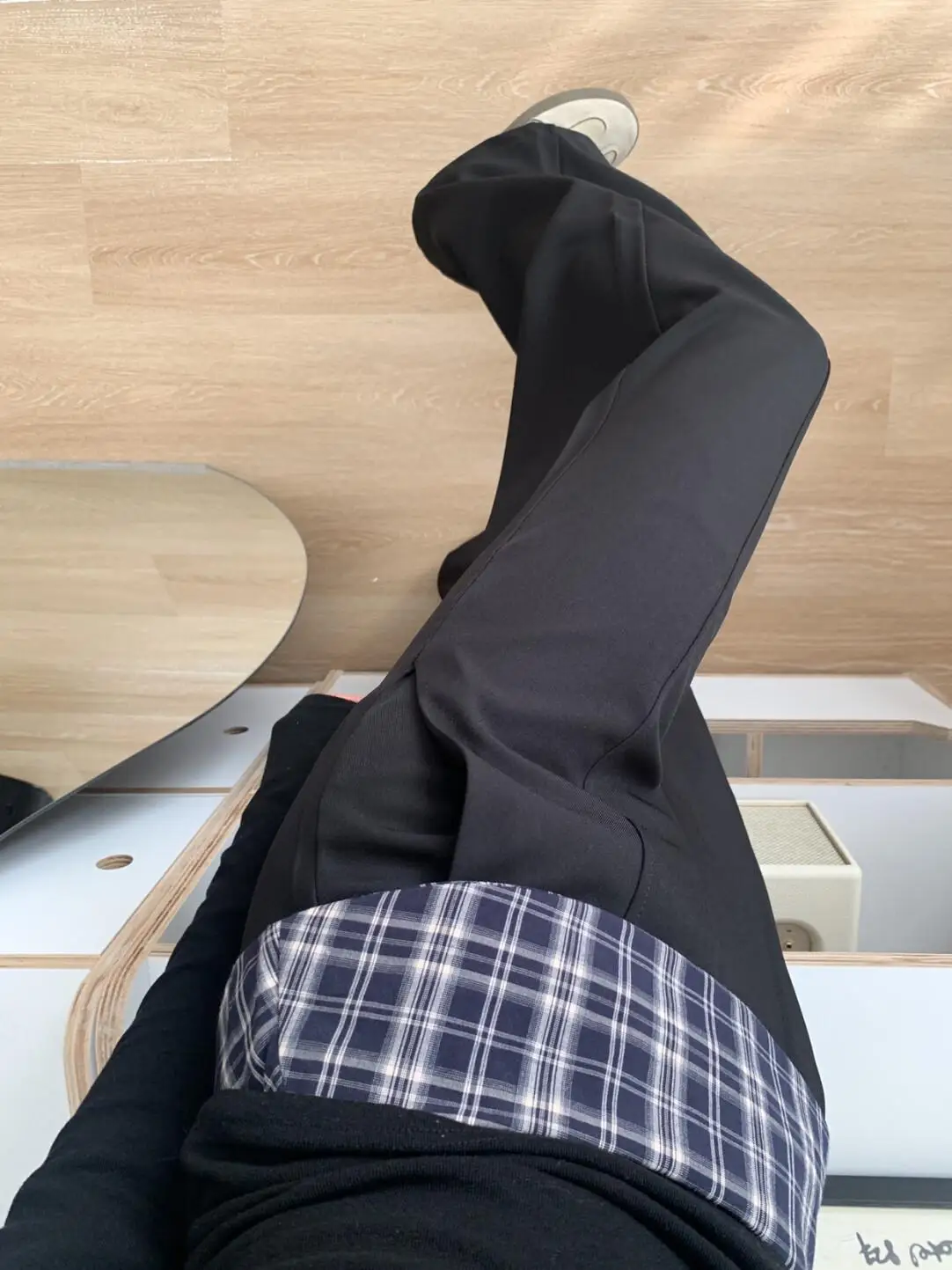 Bla jambe large longueur de plancher pantalons décontractés femmes printemps 2025 nouveau Design pantalon minceur ample Double taille haute jean