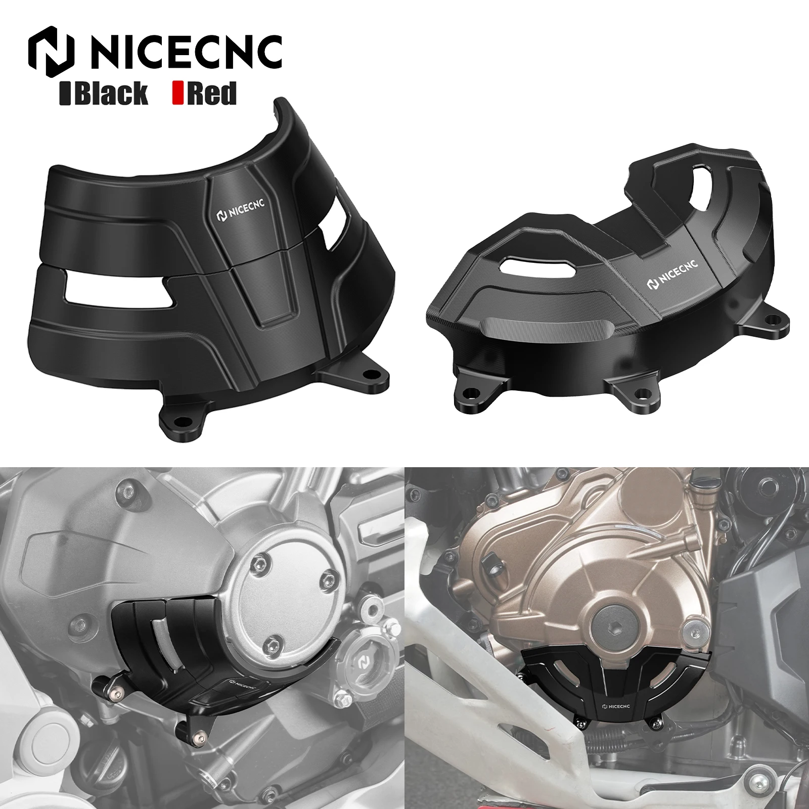 2020-2026 For Honda CRF1100L Africa Twin Adventure Sports DCT Clutch Cover Guard  Motor Cover Protecter CRF1100L Africa Twin DCT
