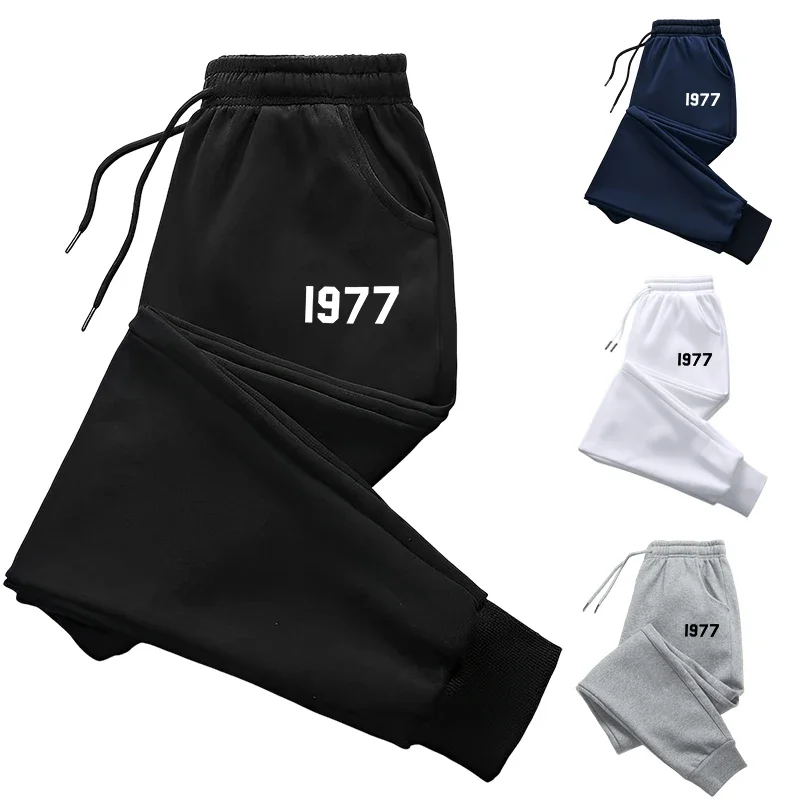 

Mens Sweatpants Quality Casual Tracksuit Trousers Daily Fashion Printing Versatile Sale Gym Jogging Pants Comfortable Soft Sport