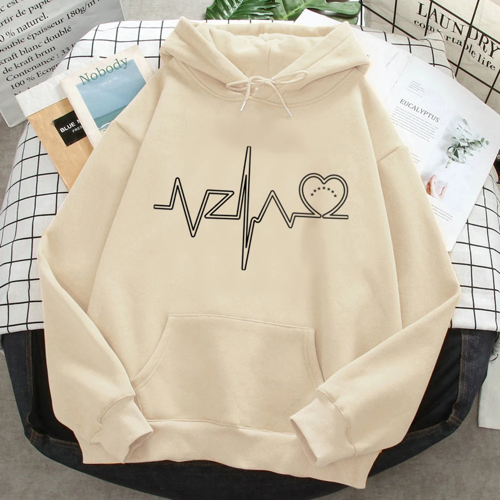 Venezuela hoodies women japanese 90s anime sweat y2k Hood women aesthetic sweater