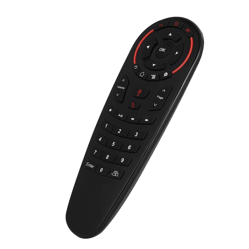 G30S Remote Control 2.4G Smart Voice Air Mouse 33-Key Gyroscope Induction Remote Control For TV Projector Set-Top Box