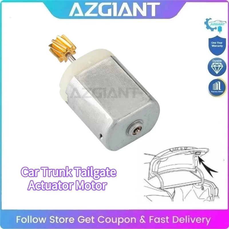 AZGIANT Trunk Lock Release Motor for 2020-2023 VW Nivus MK1 12V Electric Actuator Liftgate Latch Replacement Part