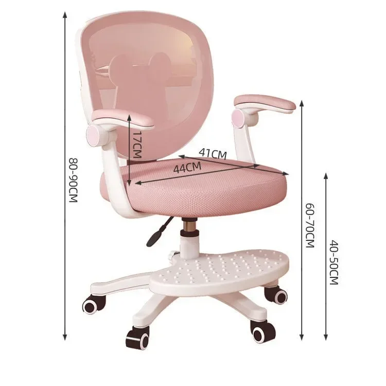 Ergonomic Reclining High Back Mesh Office Chair Computer Desk Swivel Rolling Home Task Chair with Lumbar Support Pillow