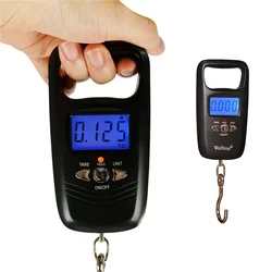 50kg/10g Weight Mini Hanging Scale Pocket LCD Digital High-accuracy Luggage Scale Portable Weighting Fishing Hook Scale