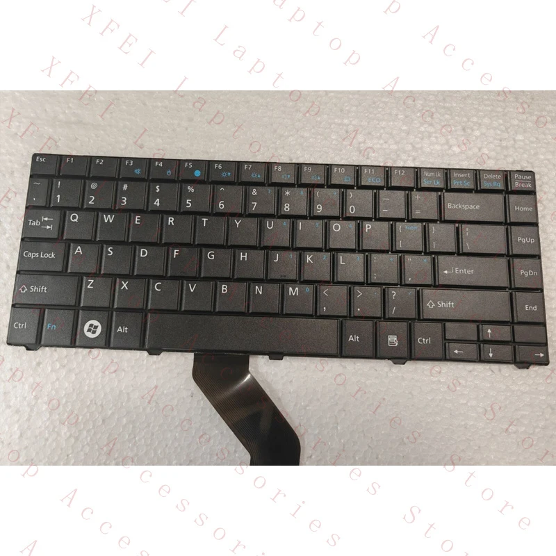 

D New For Fujitsu lifebook LH531 LH531G Series Keyboard US Black Teclado Notebook