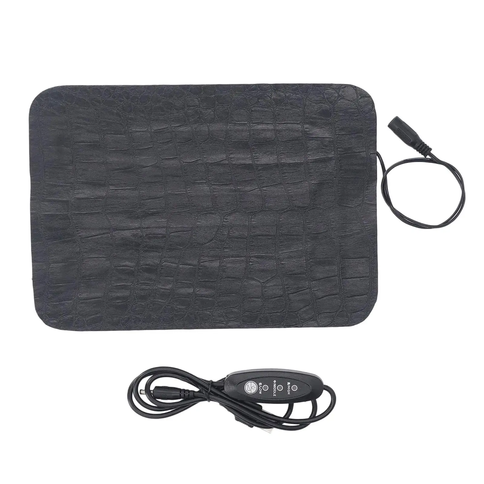 Hydroponic Heat Mat for Seedling Propagation Waterproof Adjustable Temperature Pad for Indoor Planting