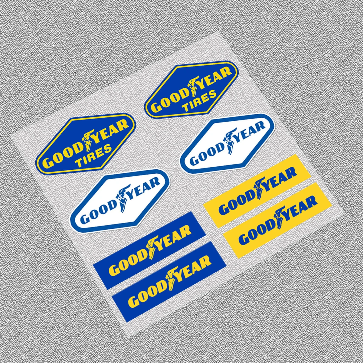 Reflective GOODYEAR Tires Sign Motorcycle Stickers Car Decals Motorcycle Accessories