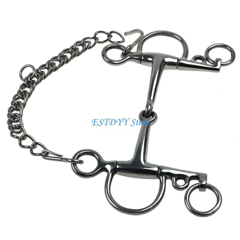 G6DE Competition Ready Horse Bit Professional Stainless Steel Construction Equestrian Bit For Wonderful Maneuverability