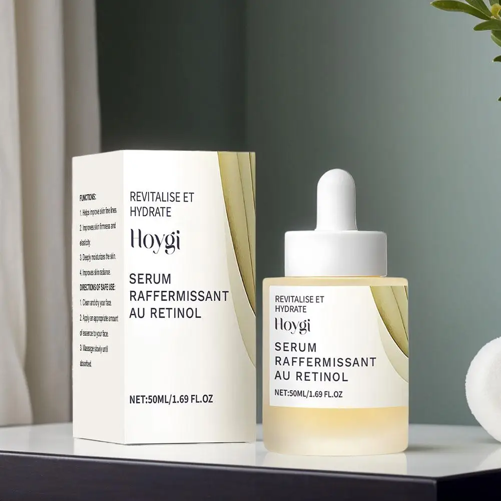 Retinol Anti-Aging Firming Facial Serum Fades Fine Lines Improves Sagging Boosts Elasticity Tightens Smooths Repairs Daily Care
