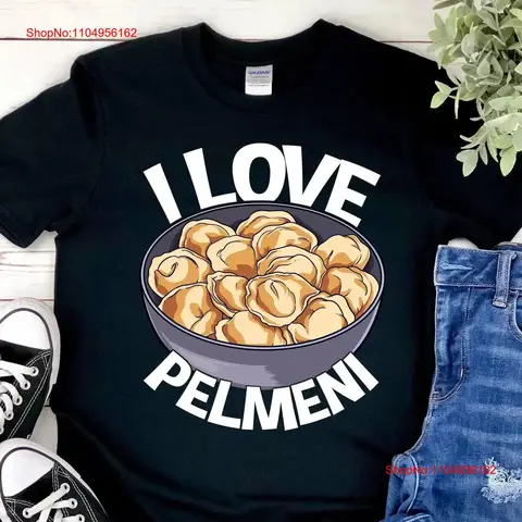 Russian Pelmeni Lover Babuschka Grandma's Cuisine Russia Street Food Dumplings Soup Funny Idea T Shirt Sweater vintage Washed