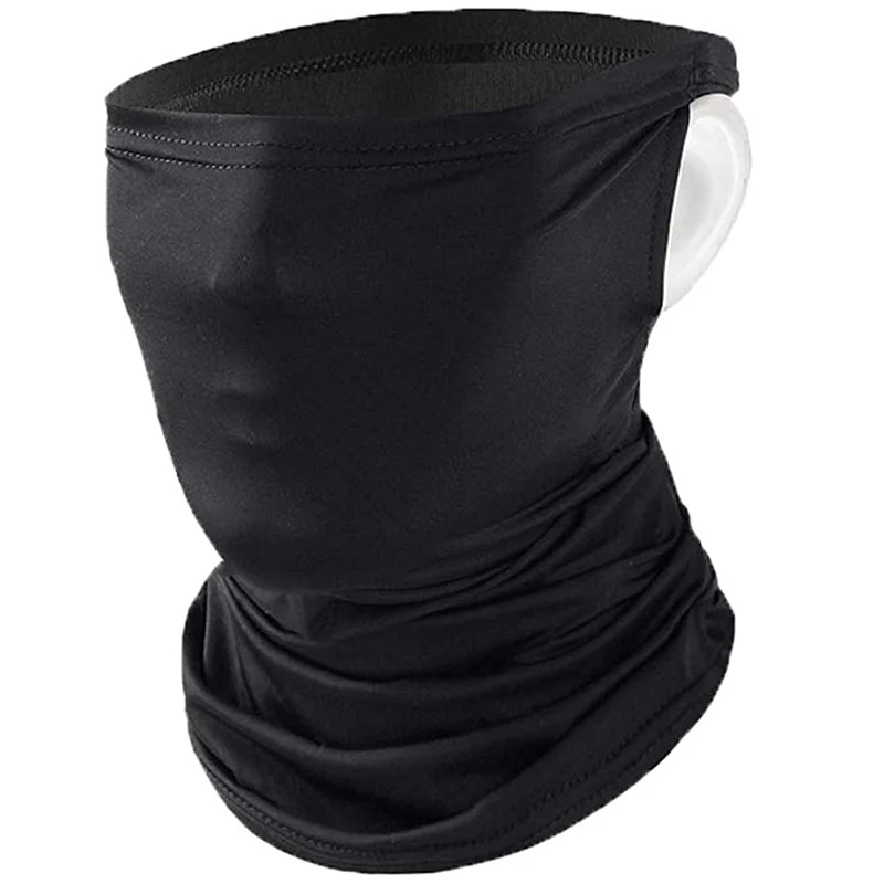 Face Mask Scarf Men Women Ice Silk Sun UV Dust Protection Magic Neck Gaiter Headwear Balaclava for Outdoors