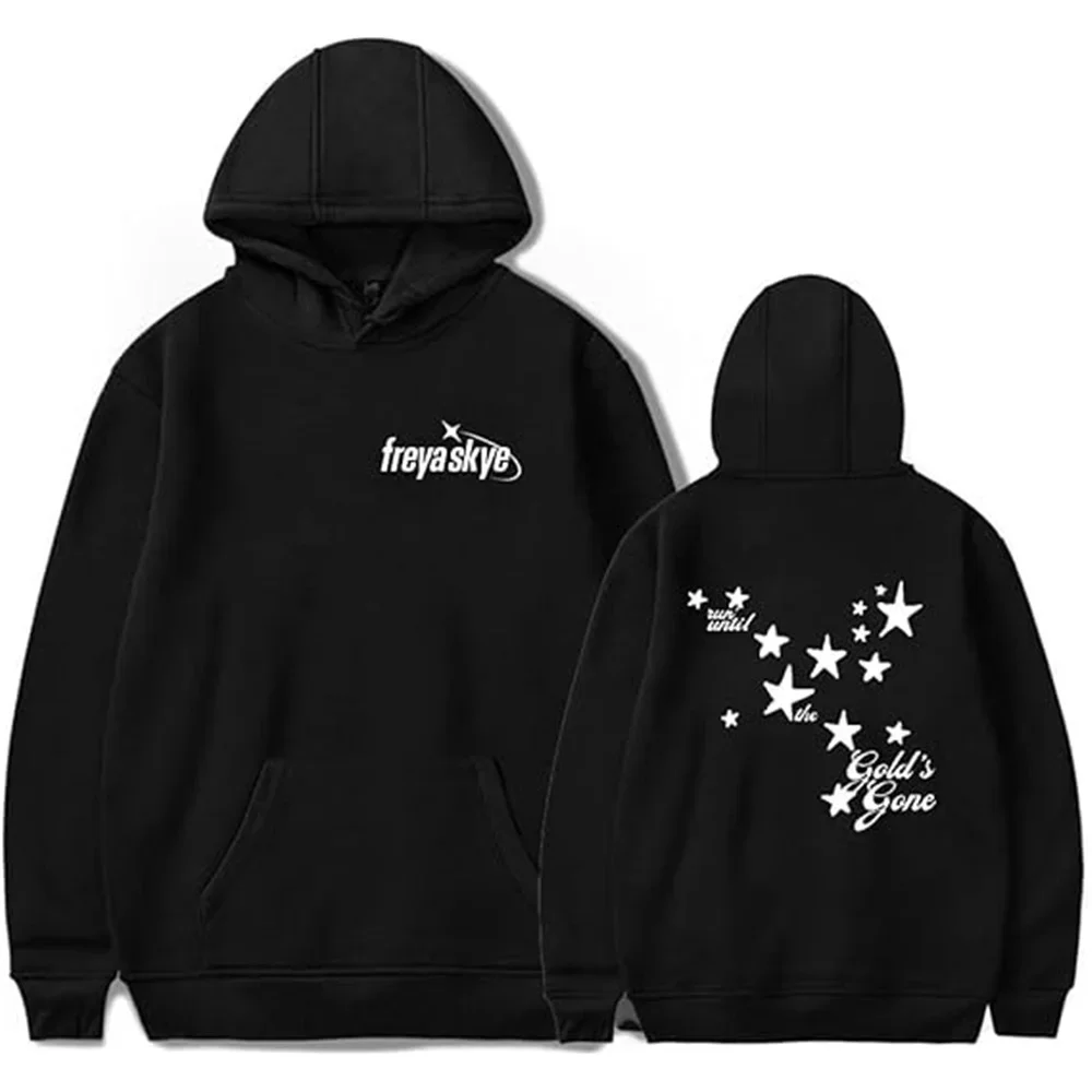 Freya Skye Merch Gold's Gone Fashion Hoodie Unisex Drawstring Pocket Long-Sleeve Casual Sweatshirt
