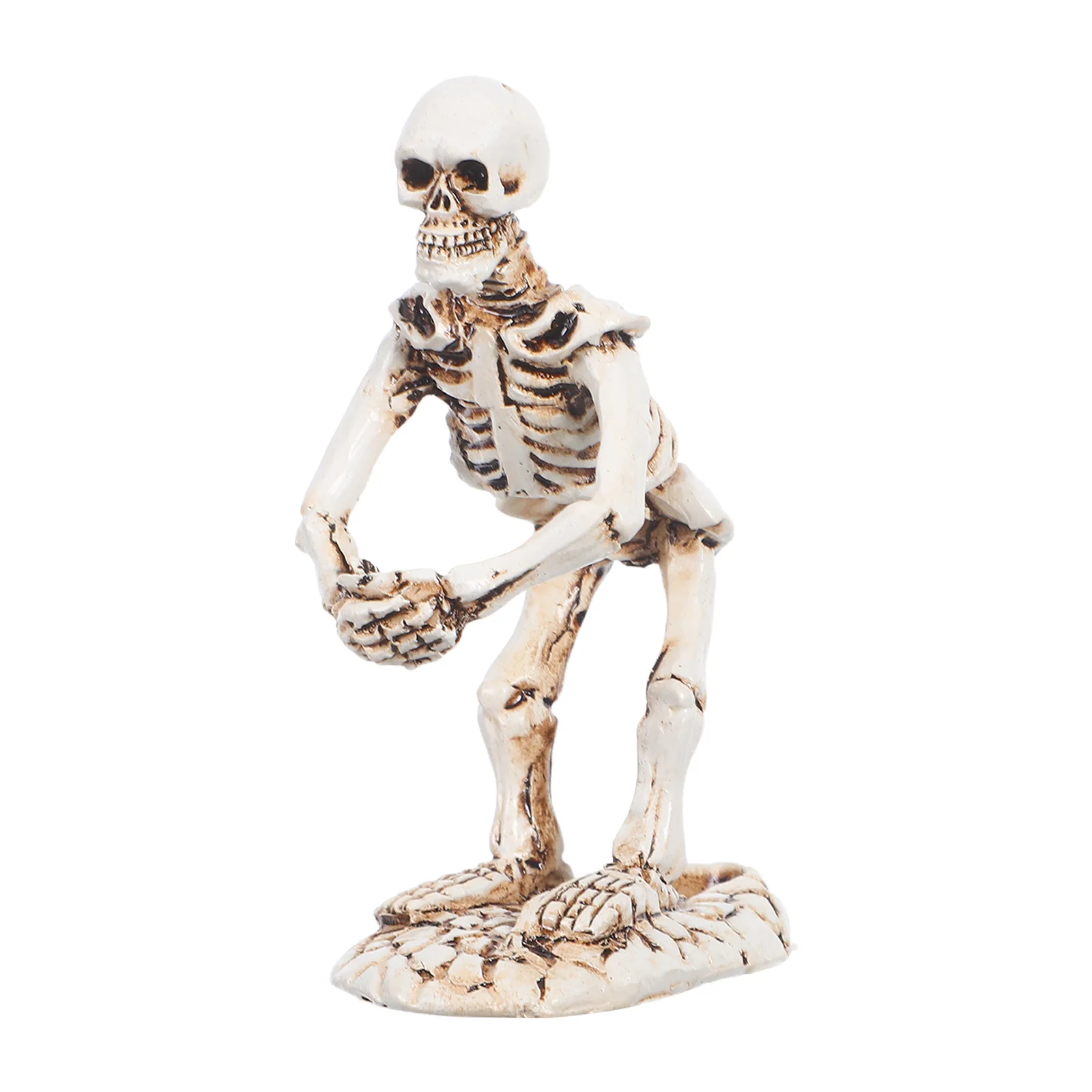 

1Pcs Skull Pen Holder Multipurpose Storage Rack Unique Tabletop Ornament for Office Home Decorative Accessory Pencil Holder