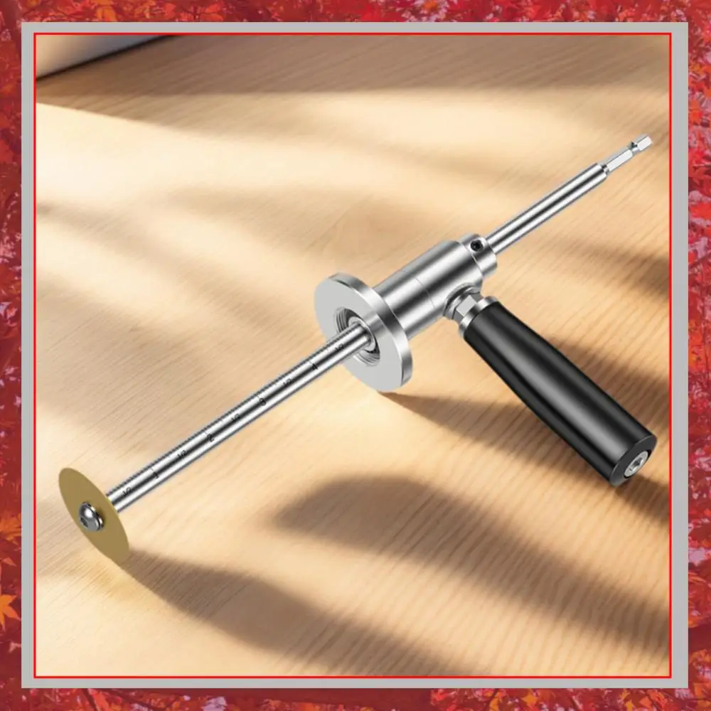 Inside PVC Pipe Cutter Plumbing Internal Cutter Stainless Steel Pipe Cutting Tool with 1/4in Hex Shank for 1-1/2in- 8in PVC Pipe