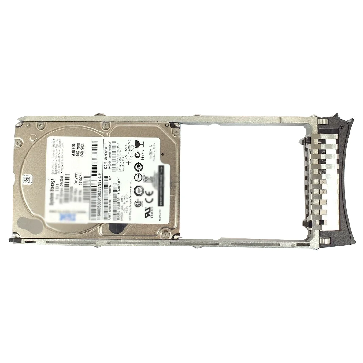 

IBX 00Y2505 900GB 2.5" 10K 6GB SAS HDD Hard Disk Drive for IBX System Storage